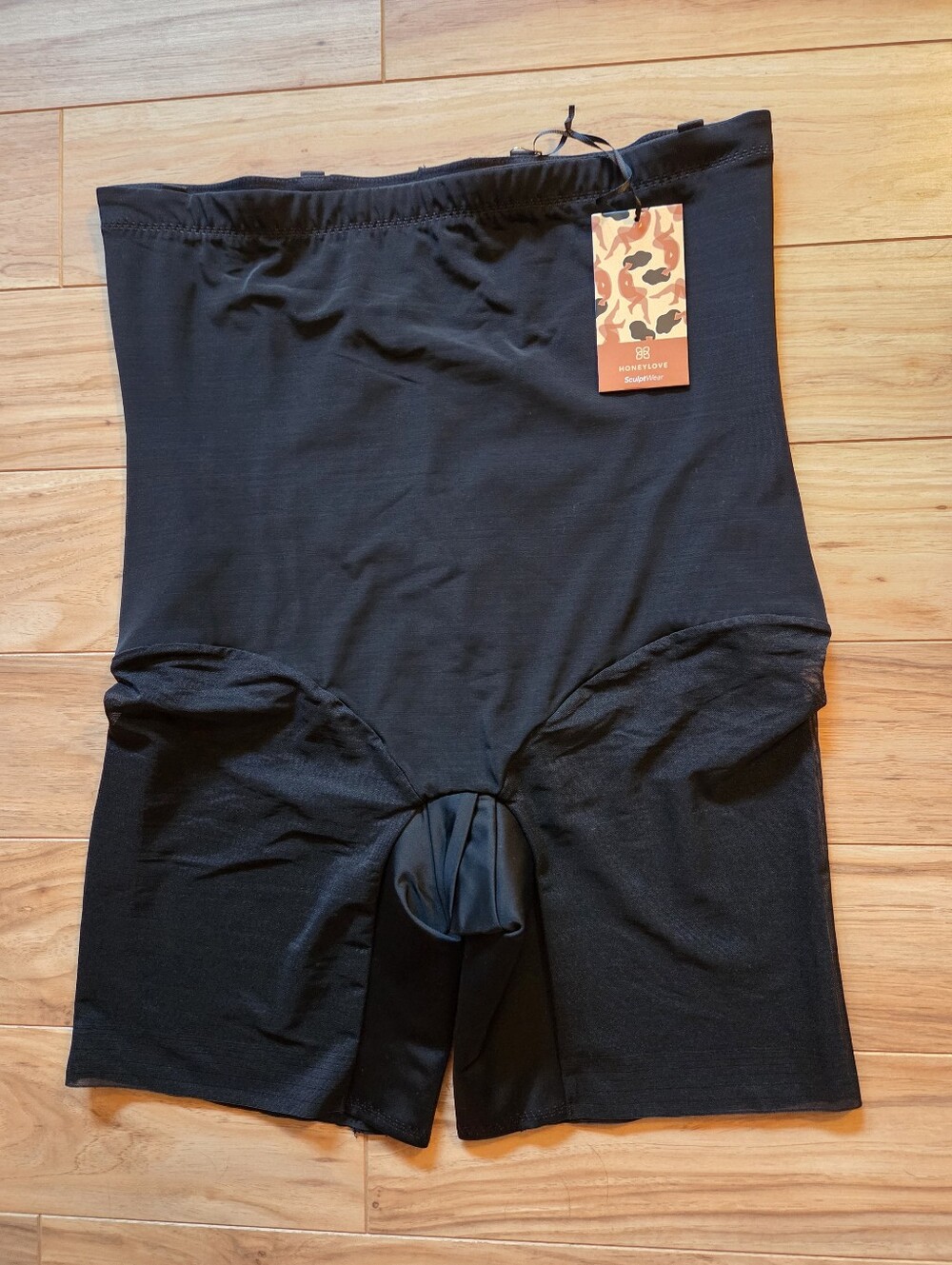 Honeylove Sculptwear - SuperPower Short - Black 3X NWT